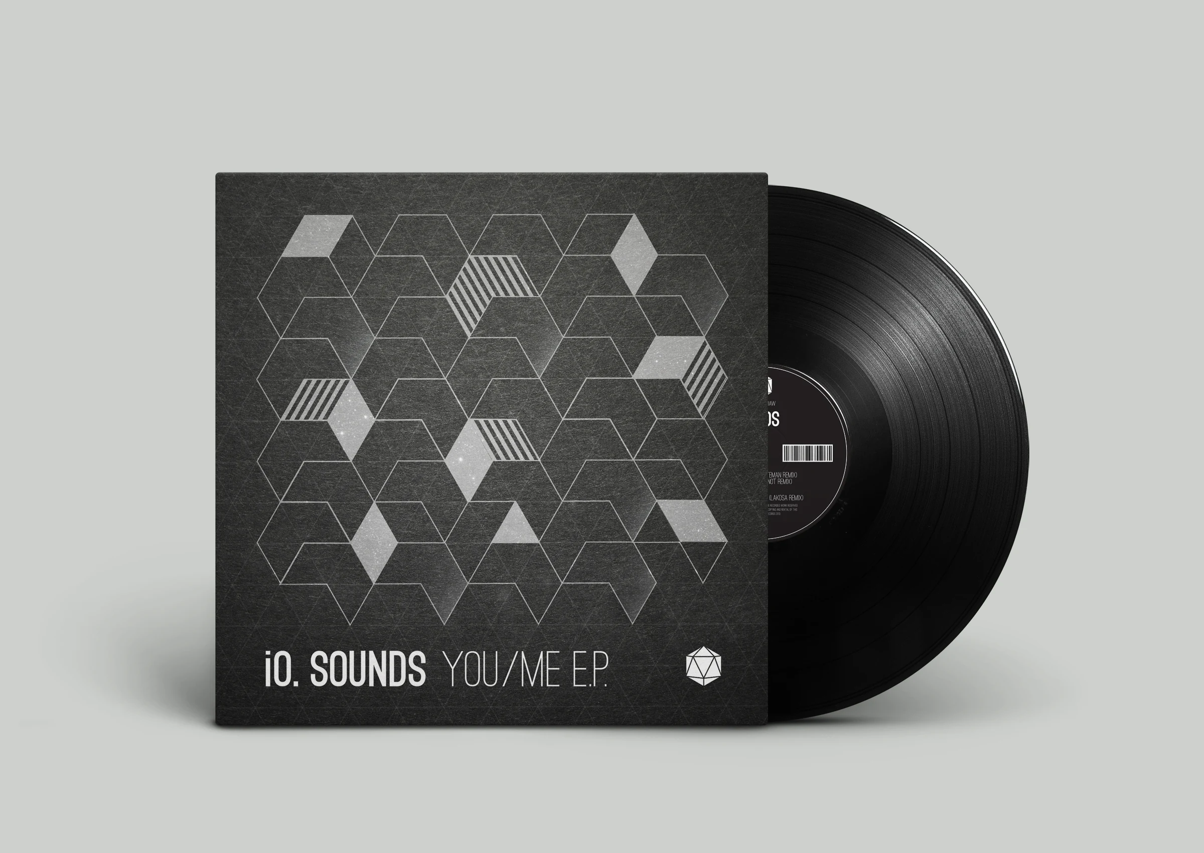 iO Sounds // You/Me Vinyl Artwork